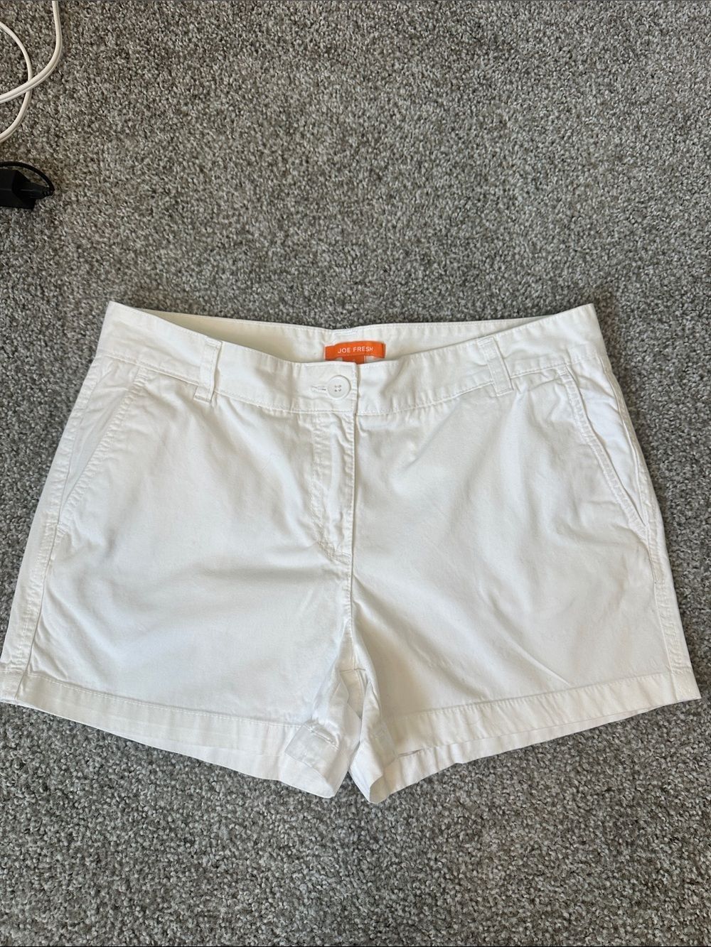 Joe Fresh White Women's Casual Shorts 8